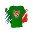 thumbnail image 1 of Playera Blusa Impresion De Taquero Mucho Fiestas Patrias Mexico Septiembre Independencia Color Verde Talla Chica Marca Emil SaEs, 1 of 4