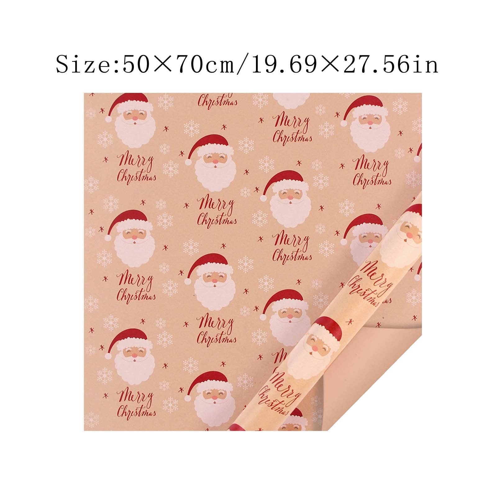 Pjtewawe Christmas Decorations Gift Wrapping Paper DIY Christmas