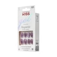 thumbnail image 3 of KISS Gel Fantasy Magnetic - Velvet Spark, Purple, Oval, Short, 3 of 9
