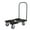 Black, variant on SNAP-LOC 1,800 lb Super-Duty E-Track Push Cart Dolly Red