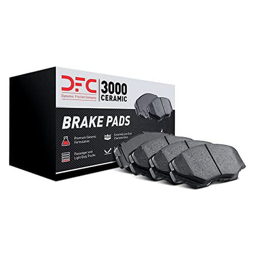 Dynamic 1310-0932-00 DFC 3000 Ceramic Brake Pads Fits select: 2010-2011 FORD RANGER, 2003-2011 MERCURY GRAND MARQUIS