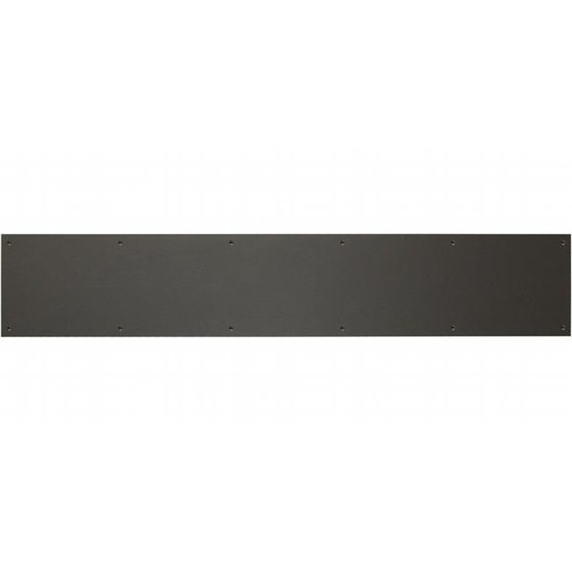 6 x 40 in. Vis Monter Plaque de Kick en Aluminium Bronze Foncé
