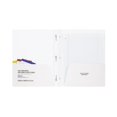 thumbnail image 4 of Five Star Cream Bow Poly Pocket & Prong Portfolio, 4 of 4