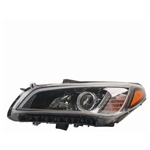 Left Headlight Assembly - Compatible with 2015 - 2017 Hyundai Sonata - Replacement