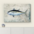 thumbnail image 3 of wall26 Framed Canvas Print Wall Art Black Fin Tuna Fish on Granite Background Marine Life Animals Digital Art Realism Nautical Scenic Colorful Ultra for Living Room, Bedroom, Office - 12"x18&quo, 3 of 5