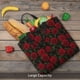 thumbnail image 5 of Easygdp Rose Bolsa Tote para Mujer, Bolso de Hombro para Trabajo, Playa, Viajes, Compras y Supermercado, 5 of 7