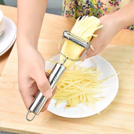 

Potato Peeler Stainless Steel Popular Slicer Julienne Cutter Parer Vegetable