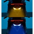 thumbnail image 3 of Motorcycle LED Devil Eye License Plate Screw Lamp Decorative Waterproof RGB, 3 of 10