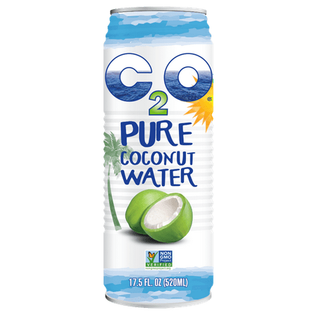 C2O Pure Coconut Water, 17.5 oz (Pack of 12)