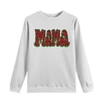 thumbnail image 4 of Mama Bright Graphic Sweatshirt Women Long Sleeve Sequin Graphic Shirts Cute Mom Crewneck Pullover Tops, 4 of 5