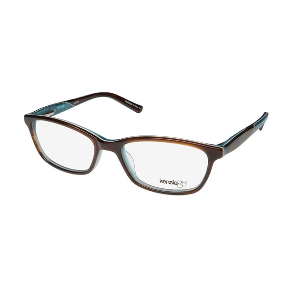 KENSIE Eyeglasses SURPRISE Feathered Brown 45MM