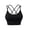 Black, variant on Dry Running Underwear Woman Shockproof Size Large With String Bras Quick Fitness Bras Dry Shockproof Large Size Running Quick Fitness Woman With String Underwear White M