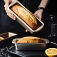 thumbnail image 2 of Xhegex Bread Box with Lid, Non-Stick Baking Tray and Utensils, Ideal for Storing Baked Goods, Perfect for Home Bakers and Kitchen Organization, 2 of 8