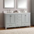 thumbnail image 3 of Avanity MODERO-VS60-CG-C Modero 60" Free Standing Double Basin Vanity Set - Grey, 3 of 7