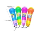 thumbnail image 2 of MasteelfCA 8pcs Simulation Microphone Toys Interesting Echo Mics for Children (Random Color), 2 of 8