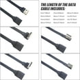 thumbnail image 5 of USB 2.0 Cable Female to Male Right Angled Extension Cord Space Saving for Laptops and More with Fast Data Transfer, 5 of 14