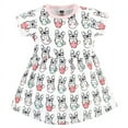 thumbnail image 3 of Hudson Baby Baby Girls Cotton Dresses, Bonjour, 12-18 Months, 3 of 4