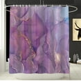 thumbnail image 2 of Abstract Shower Curtain Marble Colorful Shower Curtain for Bathroom Bathtub Home Decor with 12 Hooks 72"x72", 2 of 7