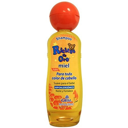 Honey Bee Ricitos de Oro Shampoo| Baby Shampoo with Pop-Up Rattle Cap ...
