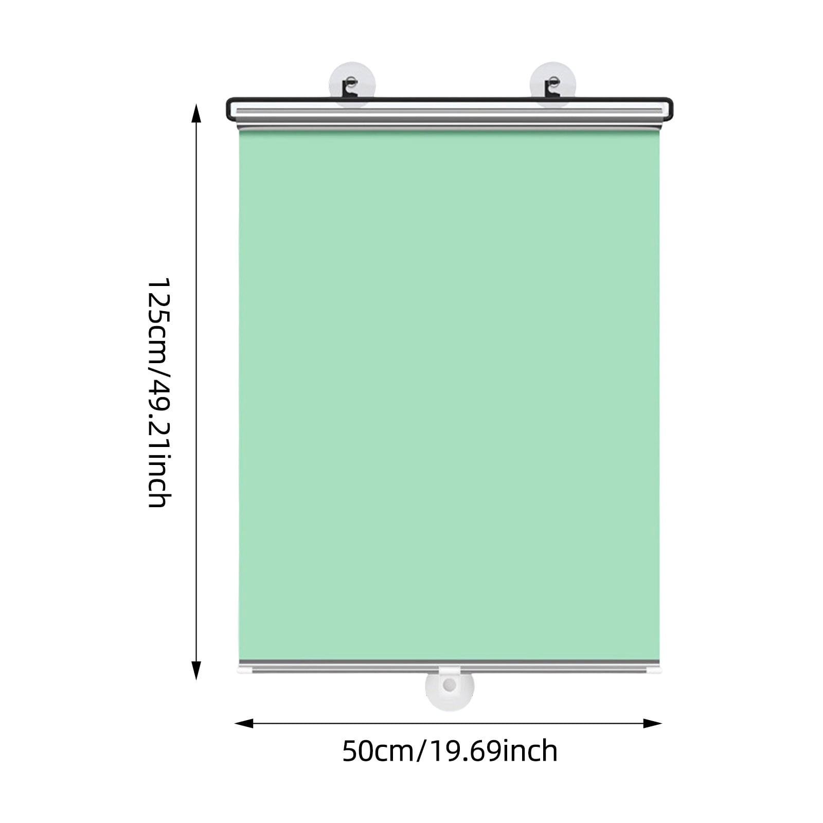 49 x 20 Inch Blackout Roller Shades No Tools No Drill, Cordless Blinds for Window with Thermal Insulated, Roll Up and Down Blinds for Home Office Window Coverings 4 Pcs