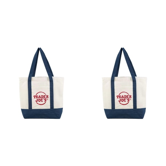 Aubaines de Liquidation! DomFun Nouveau Commerçant/sac Fourre-Tout en Toile Ensemble d'Un Sac à Main Prêt pour Commerçant Grand Sac Fourre-Tout Sac en Toile de Coton Sac Brodé