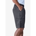 thumbnail image 3 of Boulder Creek By Kingsize Men's Big & Tall  Renegade 9" Full Elastic Waist Cargo Shorts, 3 of 5