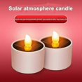 thumbnail image 5 of Solar Tea Lights For Outdoors, Pack Of 6 Solar , Outdoor Flickering, Solar Tea Light, 5 of 5