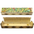 thumbnail image 2 of Soul Sticks Peace Art Handmade Carved Incense Burner Wooden Coffin Box with Storage Includes Free Gift Go Away Evil Incense Sticks, 2 of 6