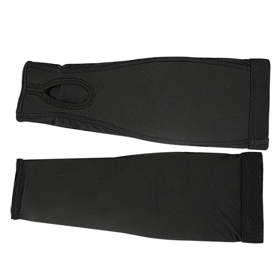 RUISINERY 1Pair Volleyball Arm Sleeves With Forearm Pad And Thumb Hole Unisex Outdoor Sports Arm Protectors Sleeve for Men Women