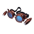 thumbnail image 2 of Gafas de sol estilo Steampunk con LED Hugo Rojo, 2 of 7