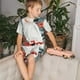 thumbnail image 4 of Balery Cockatoo Red Berries Conjunto de Pijama Infantil de Manga Corta con Estampado – Ropa de Dormir de Algodón Suave-Medium, 4 of 6