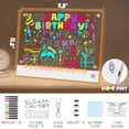 thumbnail image 4 of Pizarra de Dibujo LED Recargable YONHAN con 7 Colores y 4 Imanes, 4 of 7