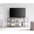 thumbnail image 4 of Henn&Hart 55" Aged Steel Metal/Glass TV Stand, 4 of 11