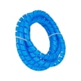 thumbnail image 2 of Tignapoo 8mm x 2M Spiral Cable Wrap Tube, PP Wire Organizer, Multi-Color Cable Management Sleeve, Blue, 2 of 6