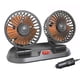 thumbnail image 1 of Scienceny Ventilador de doble cabezal para salpicadero de coche, repuesto plegable, Mini Cable de verano ajustable, ventiladores de Kits de molduras para tableros de automóviles 24V, 1 of 6