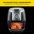 thumbnail image 6 of Small Compact Air Fryer 2 Quart Nonstick with Adjustable Temperature Control and 60 Minute Timer Silver, 6 of 6