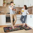 thumbnail image 6 of Coolnut Chinese Dragon Anti Fatigue Mats for Kitchen Floor,Set of 2 Non Skid Washable Waterproof Anti Kitchen Floor Mats for Kitchen Office Laundry Room Bathroom (19"x27"+19"x47") Home Decor, 6 of 7