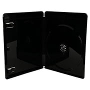 CheckOutStore 10 Premium Glossy Black 4K Blu-Ray Single Cases 14MM