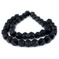 thumbnail image 3 of The Bead Chest Black Cornerless Cube Wood Beads: 20mm Diamond Cut Natural Organic Beads for Jewelry Making, 3 of 4