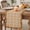 Terracotta,Apricot,Sage,Cream, variant on Fall Maple Leaves Table Runner - 90 Inch Long Thanksgiving Botanical Rustic Orange Cotton and Linen Blended Dress Scarves Farmhouse Table Runner for Kitchen Dining, Coffee Table, 13" x 90"