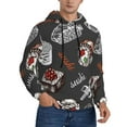 thumbnail image 2 of Daiia Japanese Sushi Hashi for Men's Fashion Hoodies & Sweatshirts with Kangaroo Pocket Hooded Sweatshirt Breathable & Moisture Wicking-4X-Large, 2 of 7