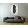 thumbnail image 5 of Cortesi Home  "Raven and Heart Grenade" by Nicklas Gustafsson, Giclee Canvas Wall Art - Red 18" x 26", 5 of 5