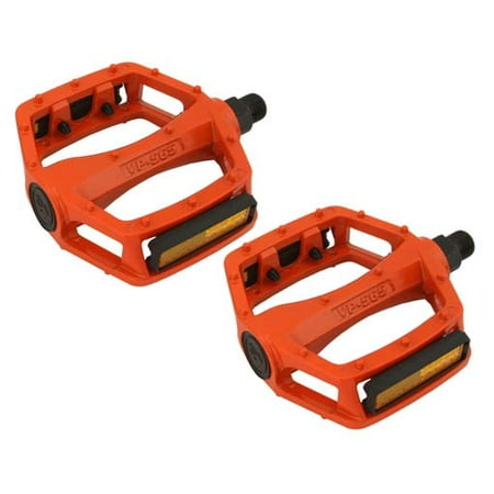 orange pedals bike