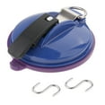 thumbnail image 2 of Anclaje de ventosa shamjiam para automóvil con gancho en S de seguridad Azul oscuro, 2 of 9