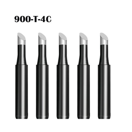 

5X 900M-T Copper Replacement Bevel Style Iron Tip Lead-free For Hakko 936