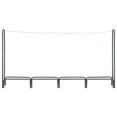 thumbnail image 2 of vidaXL Firewood Rack Anthracite 240x35x120 cm Steel, 2 of 5