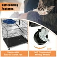 PawGiant 3 Tier Cat Cage, Pets Playpen Cat Kennel Ferret Crate Folding