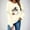 Beige, variant on Halloween Women's Sweatshirts Crewneck Pullover TShirts Fall Winter Long Sleeve Sweaters Casual Ghost Printed Blouses Loose Fitting Sweatshirt Top Halloween Costumes