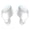 White, variant on True Wireless Noise Cancelling Earbuds with Pure Bass Sound & Smart Ambient technology, 4mics for crisp, clear calls, up to 40Hrs of Playback, IP54 Dust & Water resistant
