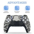 thumbnail image 3 of Serpent-Haired Medusa Console Skin Bundle for PS5 Pro Slim Disc & Digital / PS4 – Full Wrap + Dual Controller Flair, 3 of 5